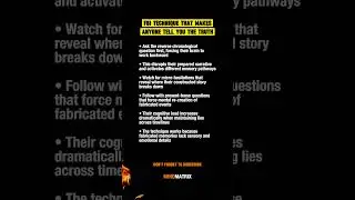 The 'Reverse Question' Technique That Makes Anyone Tell You The Truth #lifehacks #mindgames