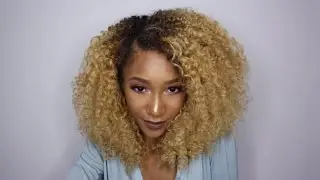 How To Style Texture Crush Clip Ins | Big Curly Afro