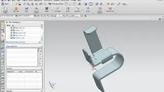 3.20 Blechhalterung - Siemens NX 8.5 Training - Extrusion with offset
