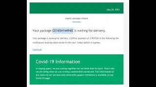 An post or any courier scam how to check if you have a package or not. #scams #phishing