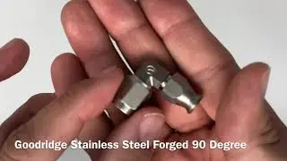 Goodridge 600 Series 90 Degree Fittings What&rsquo;s The Difference?