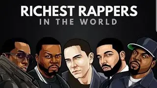 The 25 richest rappers in the world 🌎.