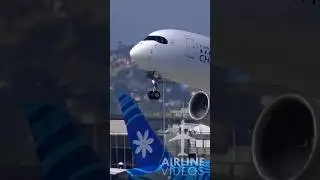 Airbus A350 Takeoff!
