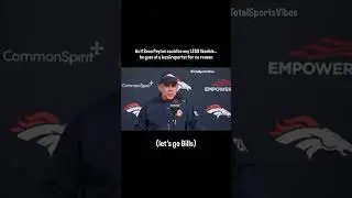 I didn&rsquo;t have a rooting interest in this&hellip; but Sean Payton makes it hard to root for him. Go Bills!
