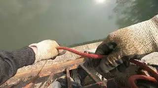 MAGNET FISHIND DOWN AT BIG TIMBER CREEK#magnetfishing #fishing #metal #powermagnet #trending #water
