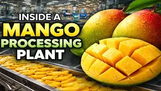 Inside a Modern Mango Processing Plant | From Farm to Perfect Mango Slices