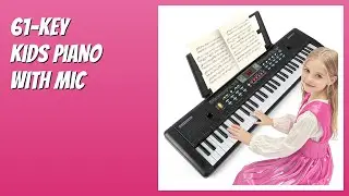 REVIEW (2026): 61-Key Kids Piano with Mic. Features