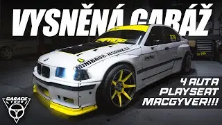 Vysněná garáž! | E36 TURBOO! | Mac Gyver  |  Garage Tour