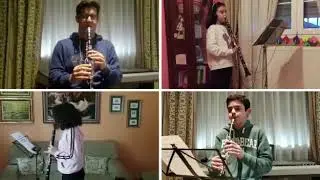 Audiciones EM 2 - Clarinete - Javier Ramos, Lidia de la Gu&iacute;a, Natalia Recuero y Gabriel Ramos.