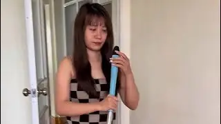 ASMR] A woman cleaning & A man working today /Daily laundry