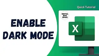 How to Enable Dark Mode Or Change Office Theme in Microsoft Excel
