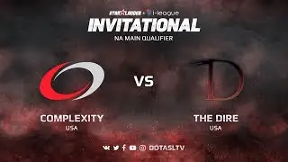 compLexity против The Dire, Вторая карта, NA квалификация SL i-League Invitational S3