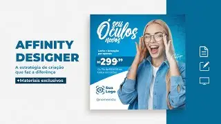 Como Criar arte Social Media no Affinity Designer