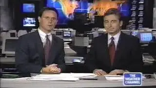 Weather Channel clips with Local Forecast, Sunday July 4, 1999