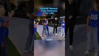INSANE Reward  Free Starbucks For Life! #BeastGames #beastgamespartner