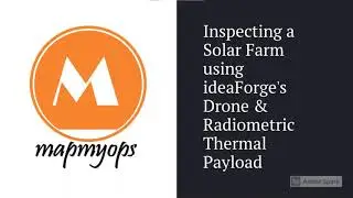 Project Footage - Thermal Inspection of Solar Farm using Drone