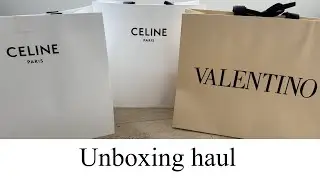 Распаковка роскошных вещей 2025 | Дизайнерские коллекции Celine, Valentino и Khaite