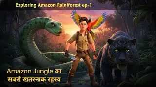 Amazon Jungle में Electric Eel और Leeches का Attack ⚡🐍 | Rabbit Hunt for Survival | Ep1.#shorts