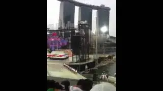 2012 SINGAPORE NDP PREVIEW AT MARINA BAY FLOATING STADIUM