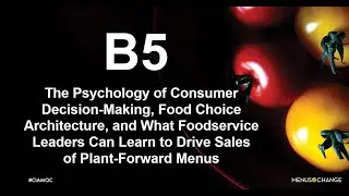2020 Menus of Change: The Psychology of Consumer Decision-Making
