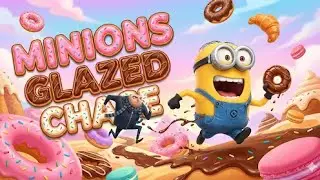 Minions GLAZED | Minions Doughnut Dash | Doughnut Dance and FREEZE