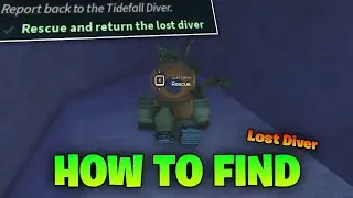How to Find LOST DIVER in Fisch - Tidefall Update