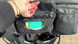 ZZM Double Stroller Organizer Overview | Is It Worth It? #amazoninfluencer