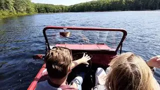 1978 Terra-jet 453 4&times;4 Michigan fun trail ride to the lake