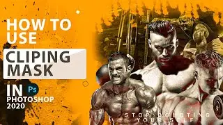 How To Use Clipping Mask - Adobe Photoshop for Beginners [ 2023 Tutorial ]