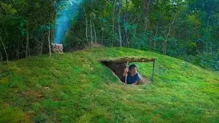 Make in underground house in jungle