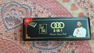 Zedblack agarbatti 3 in 1  premium incense sticks #Youtube video 