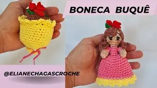 Boneca flor Anna.  Lembrança saída maternidade. 
