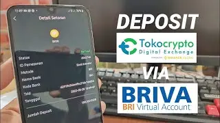 CARA DEPOSIT TOKOCRYPTO LEWAT BRIVA !