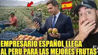 EMPRESARIO ESPAÑOL llega al PERÚ porque PERÚ tiene los MEJORES CULTIVOS del MUNDO!!