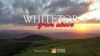Whitetop Mountain, VA From Above - 4K