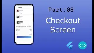 Checkout Screen | Part - 08 | Bolt E-commerce App | Flutter UI | Speed Code
