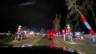 Christmas Lights in the Park | Yukon, Oklahoma