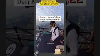 shaikh hamdan jump Burj khalifa