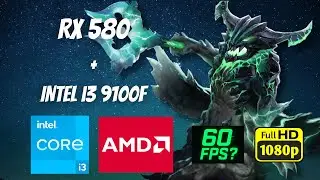 Dota 2 on RX 580 Benchmark | FPS Test
