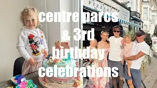 FRANCE CENTER PARCS & MY BABY IS 3 😭😭😭😭😭