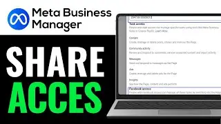 How To Share Meta Business Manager Access 2026 (SIMPLE GUIDE)
