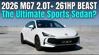 New 2026 MG7: Next Gen AI Driving & Smart Tech Review