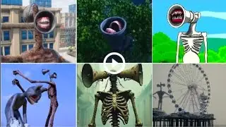 Siren head mix combo coffin dance meme song (cover)| siren head megamix coffin dance song cover |