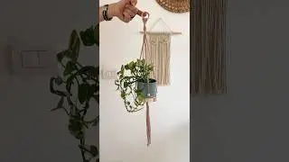 Portavaso in Macram&egrave; EMMA &ndash; Eleganza Boho per le Tue Piante | Fatto a Mano e Personalizzabile