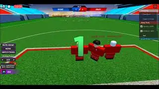 Soccer legend [BETA] Playing in roblox.