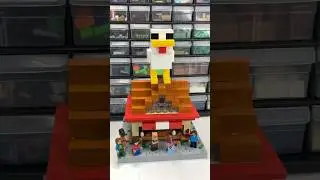 LEGO Minecraft Steve&rsquo;s Lava Chicken!