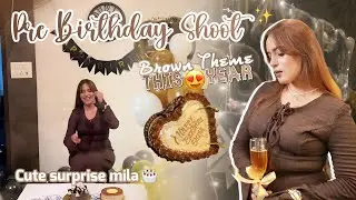 Pre Birthday Shoot😍| They Surprised Me👌| A Chaotic Day In My Life| Shifa Memon #birthday #vlog 