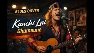 🎧 Kanchi Lai Ghumaune Kathmandu Sahara | AI Nepali Remix (Folk Blues Rework)
