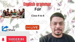 English grammar for class 4 to 8th