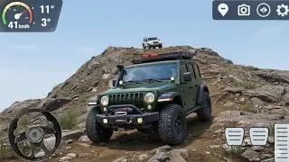 4x4 Offroad Jeep Driving Simulator 3D - Drive SUV 4x4 jeep Offroad Game - Android Gameplay